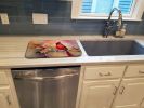Cardinal Dish Drying Mat Absorbent Dish Drying Mat Pad for Kitchen Counter Dish Drainer Mat for Countertop, 14 x 21", Multicolor